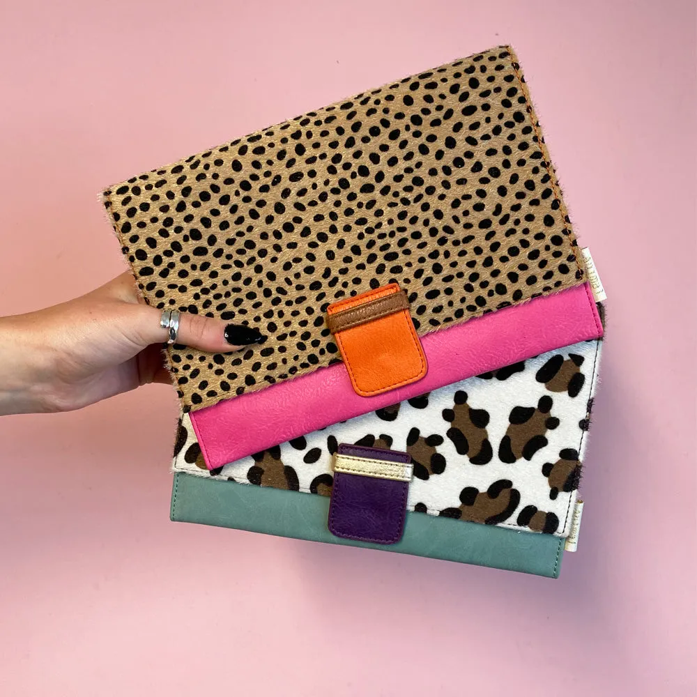 Animal Print Cheetah Travel Wallet