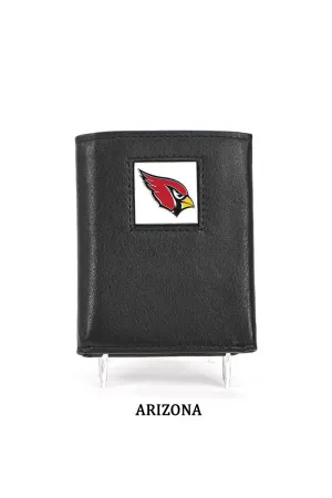 Arizona NFL Leather Tri-Fold Wallet