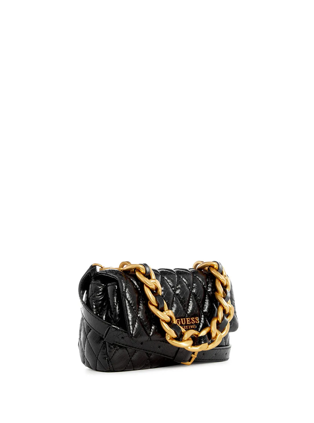 Black Dema Mini Crossbody Bag