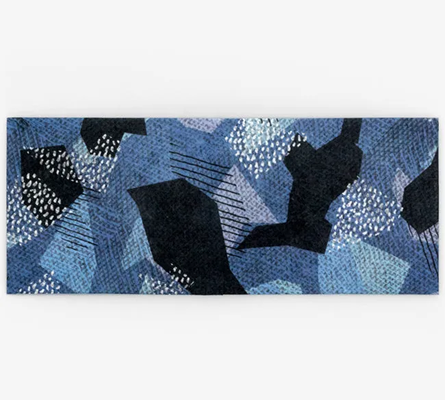 Blue Camo | RFID Wallet