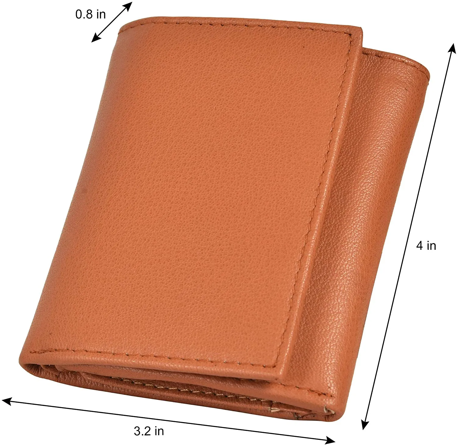 Boys Slim Compact Flap Id and Coin Pocket Trifold Wallet