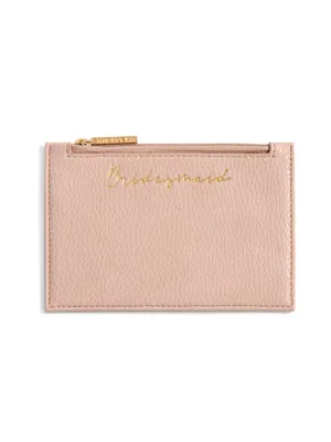 Bridesmaid Card Case - Blush