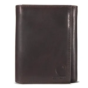 Carhartt Men's Oil Tan Tri-Fold Wallet