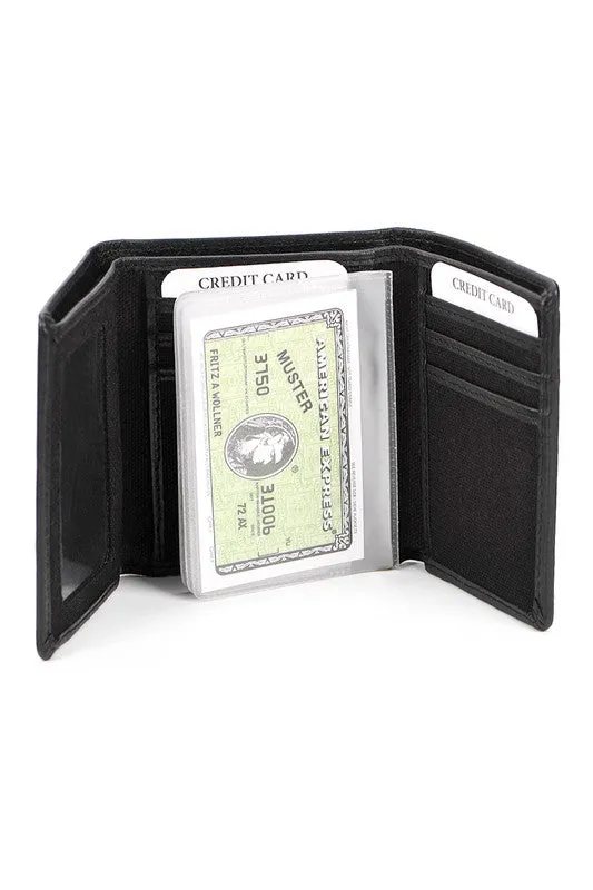 Chargers NFL Leather Tri-Fold Wallet