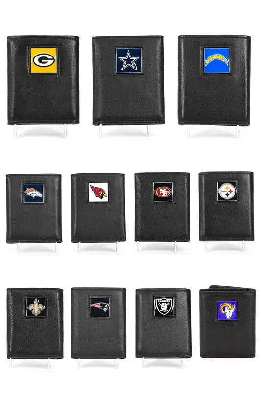 Cowboys NFL Leather Tri-Fold Wallet