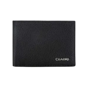 Cuadra DU176 MN Black Deer Stitching Wallet