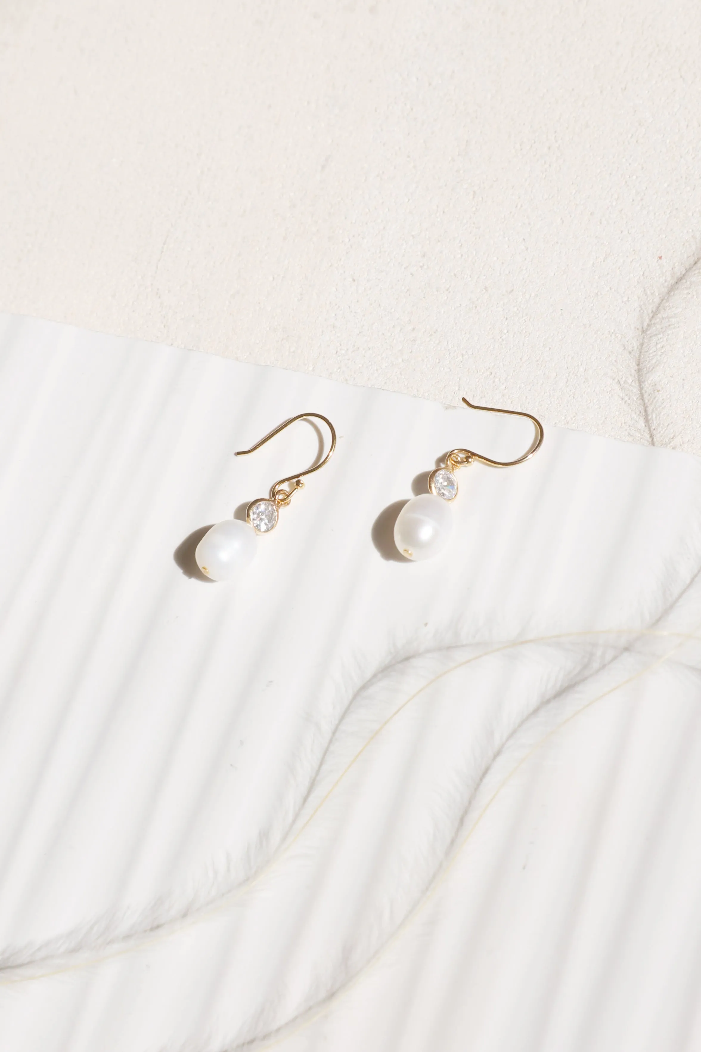 Dainty Pearl Earrings