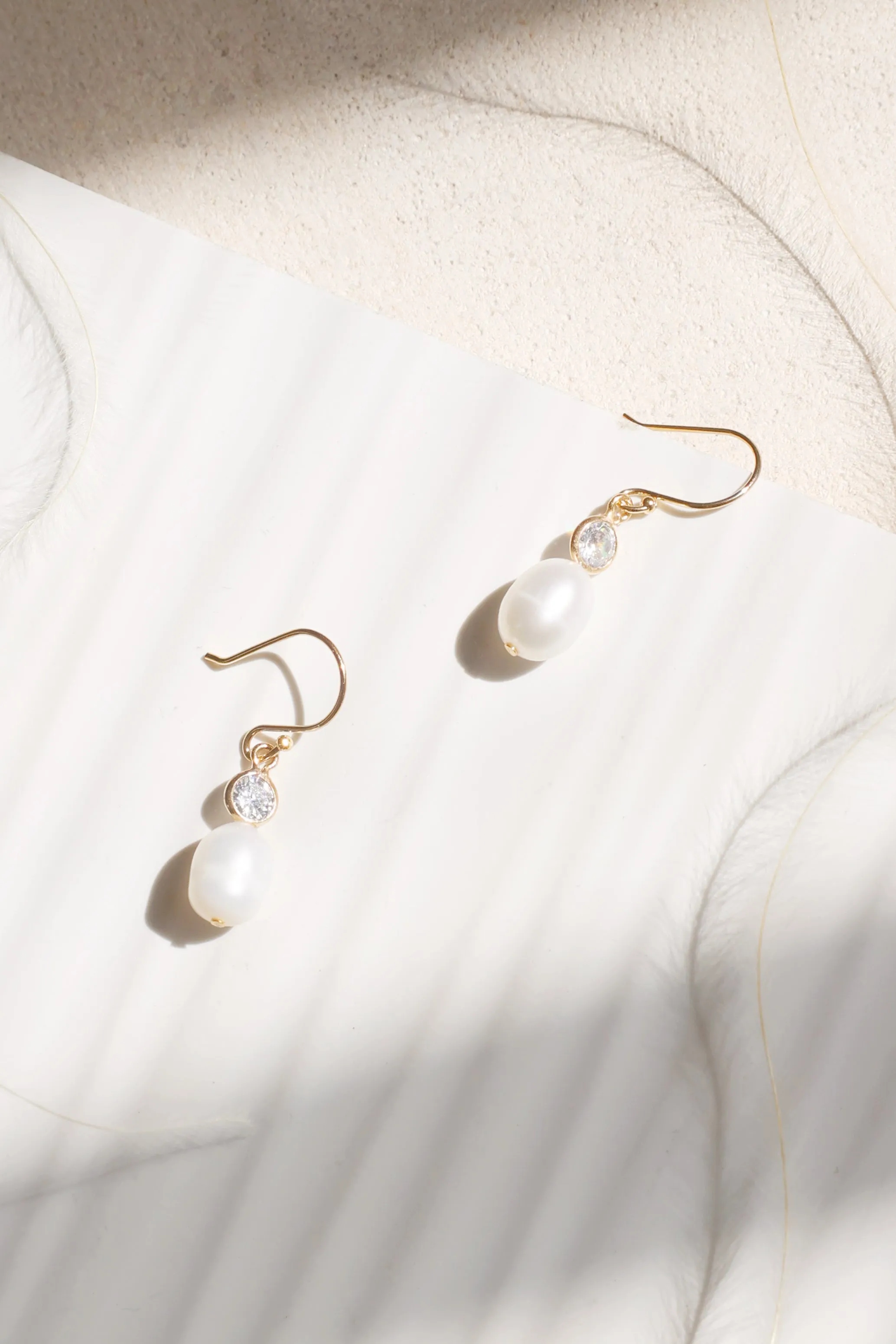 Dainty Pearl Earrings