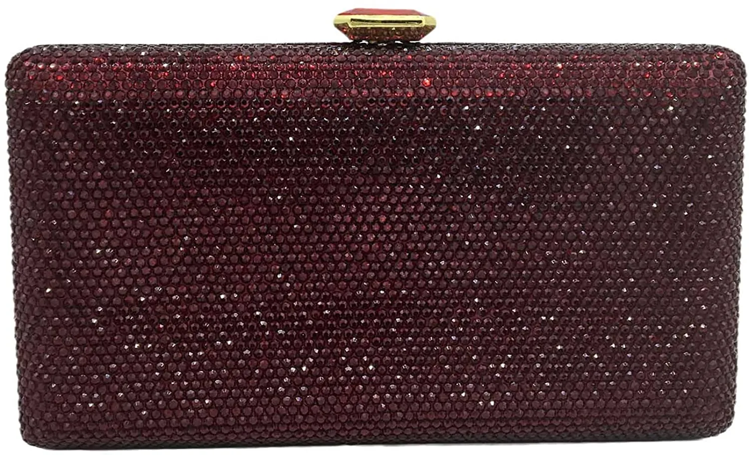 Elegant Women Box Clutch Crystal Evening Bags