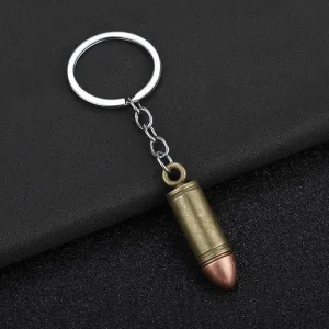 Fashion Pistol Bullet Gift Ideas Keychain