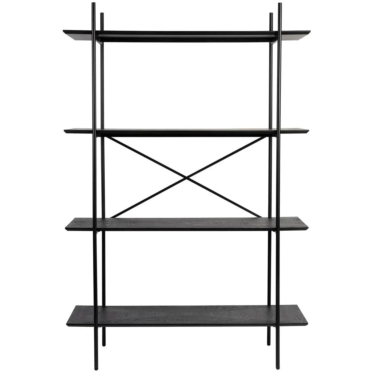 Foxford Jude Shelf Cabinet - Black