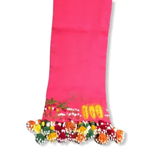 Hand Embroidered Fellahy Scarf