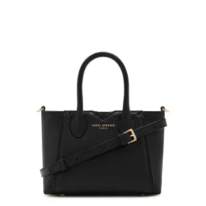 Honoré Cloe Mini black calfskin leather handbag