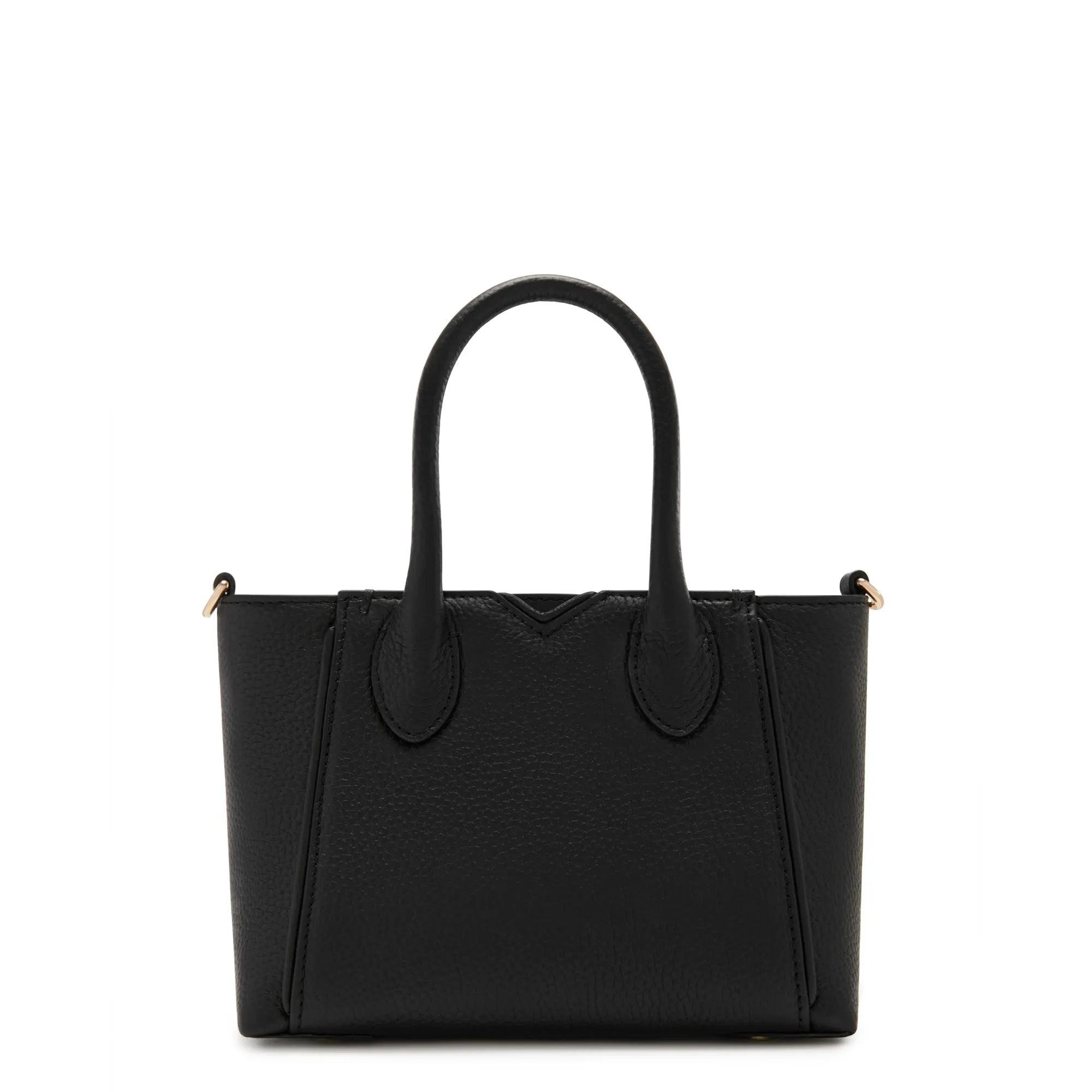 Honoré Cloe Mini black calfskin leather handbag