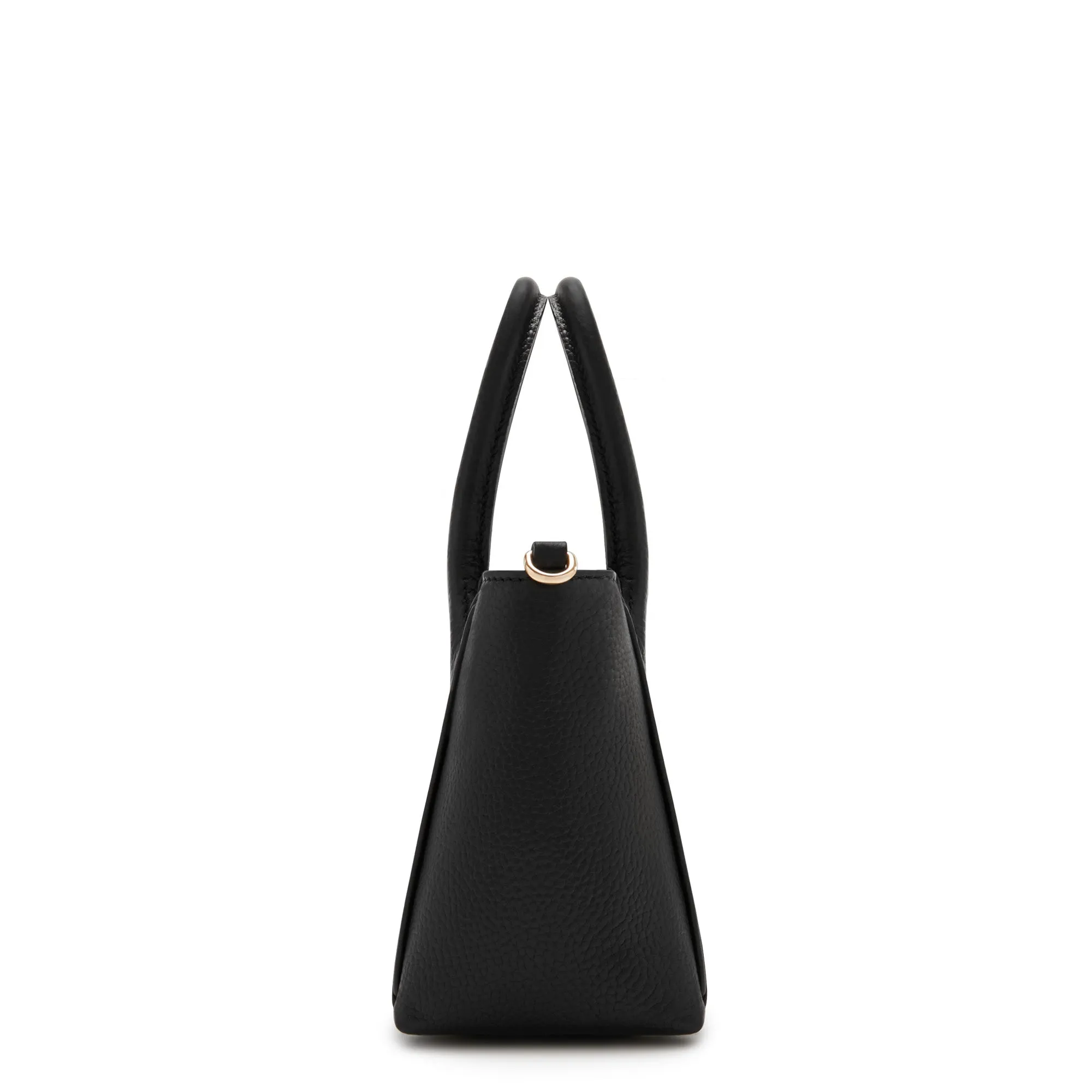 Honoré Cloe Mini black calfskin leather handbag