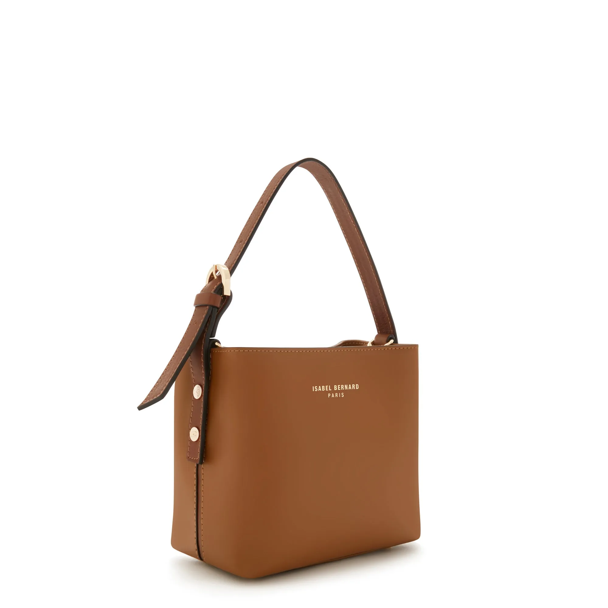 Honoré Adriane Mini cognac leather handbag calfskin leather