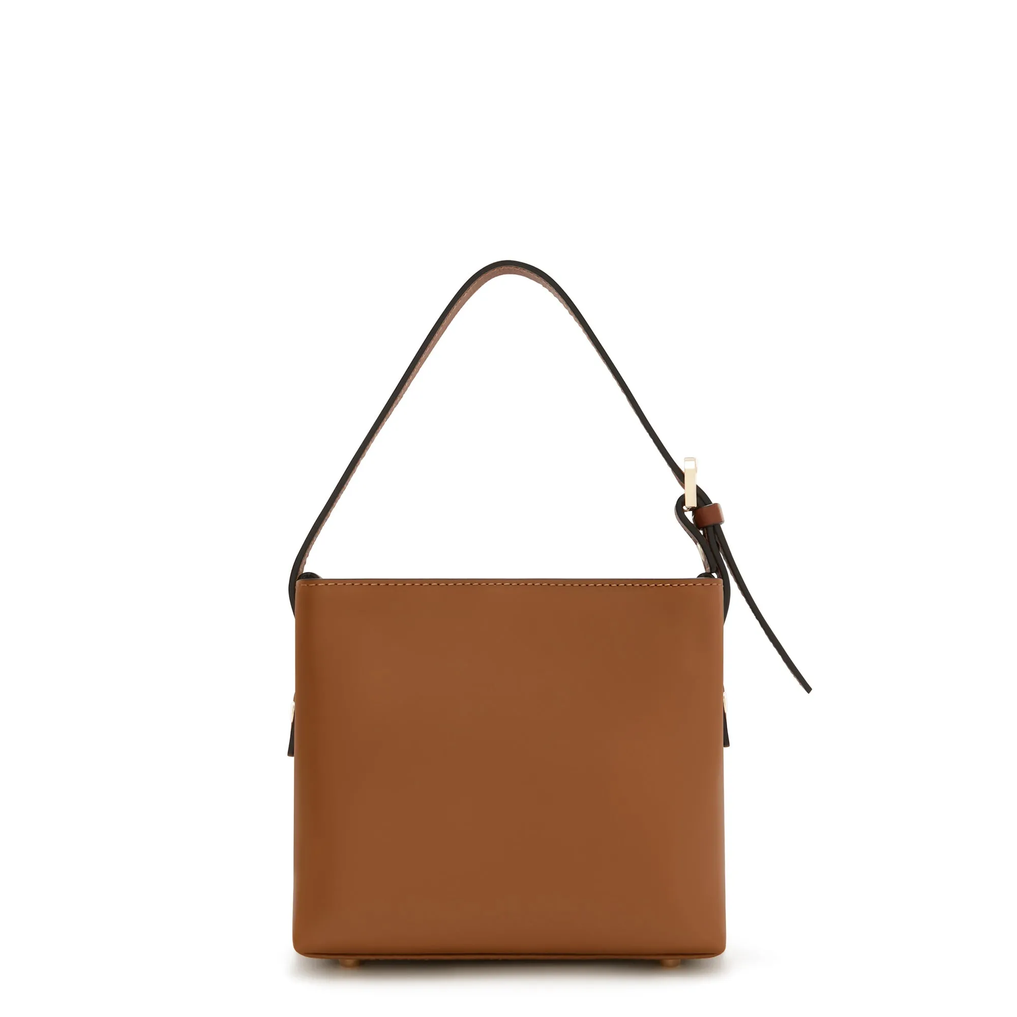 Honoré Adriane Mini cognac leather handbag calfskin leather