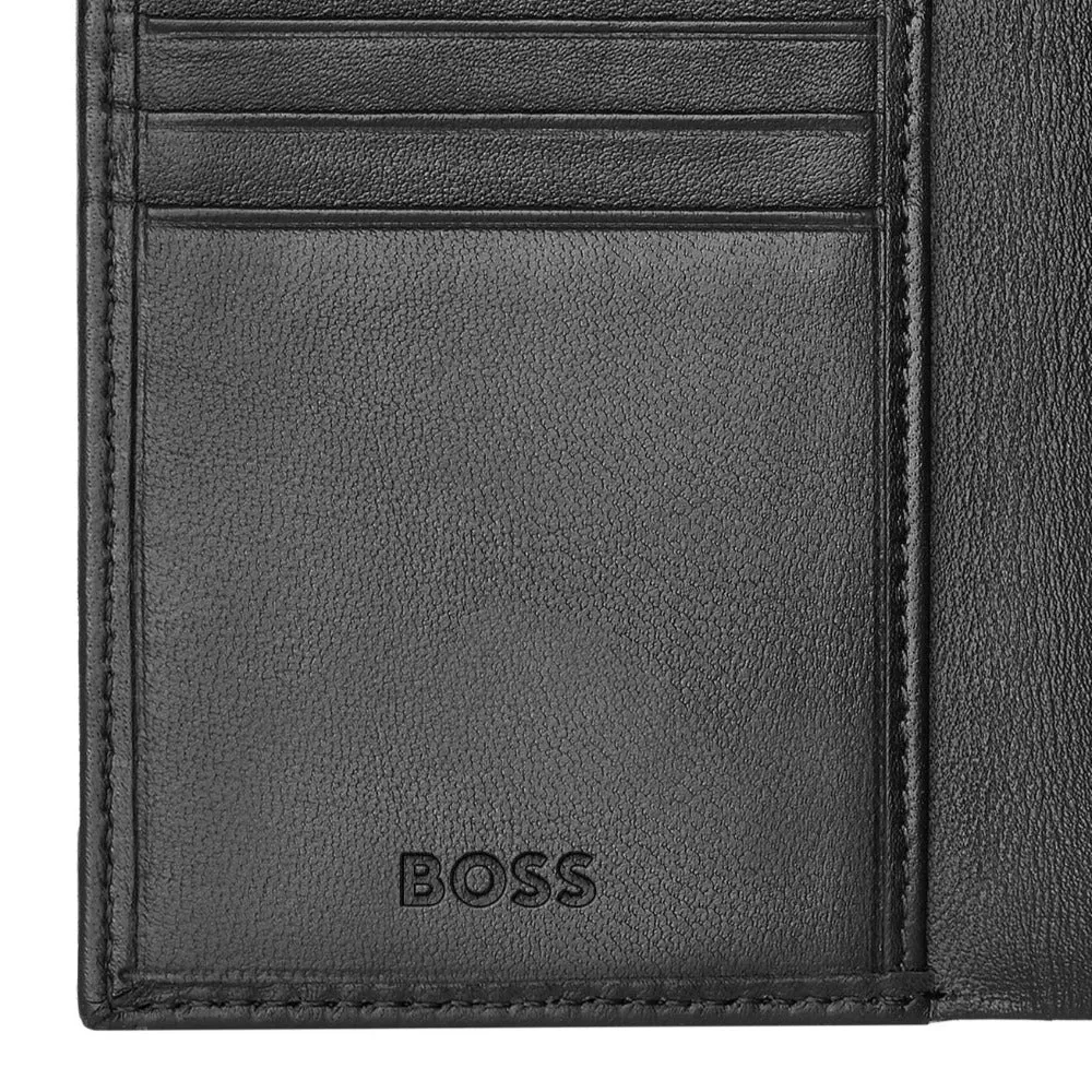 Hugo Boss Folding Card Holder Black HLE403A