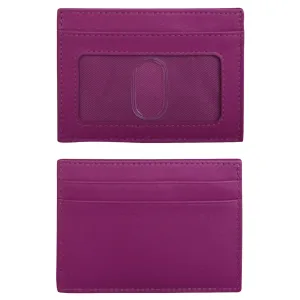 ILI NEW YORK 7201 ID AND CREDIT CARD HOLDER ORCHID