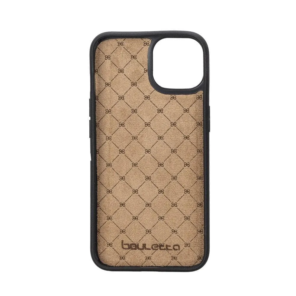 iPhone 15 Leather Case with Card Holder