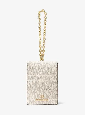 Jet Set Extra-Small Logo Chain Card Case