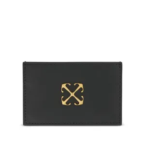 Jitney Simple Card Case in Black