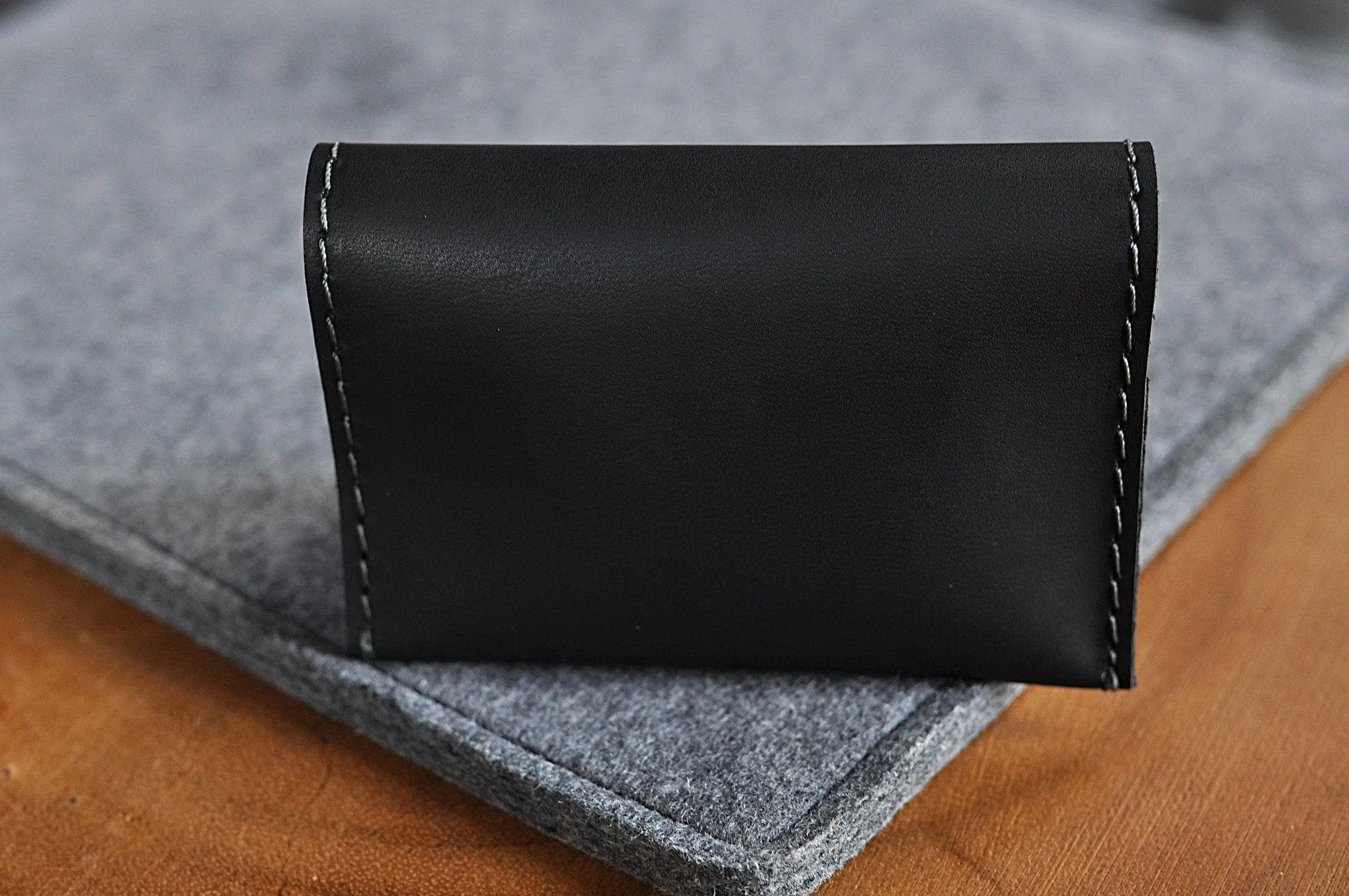 Kiko Leather Two Fold Card Case