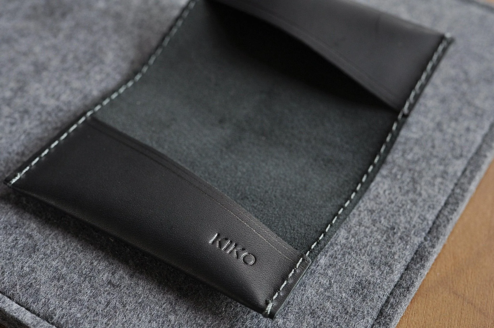 Kiko Leather Two Fold Card Case