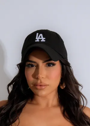 LA Girl Cap Hat Black