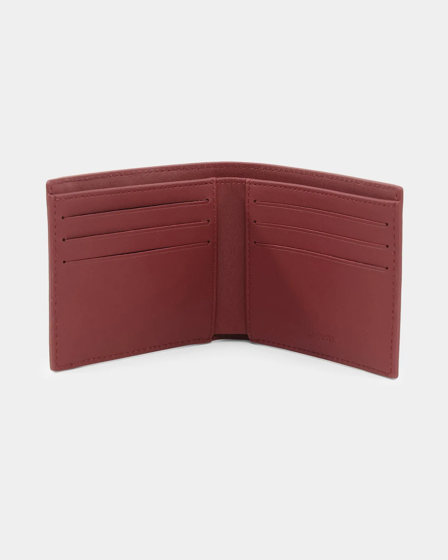 Lacoste Fg S 1927 Billfold Wallet Pinot