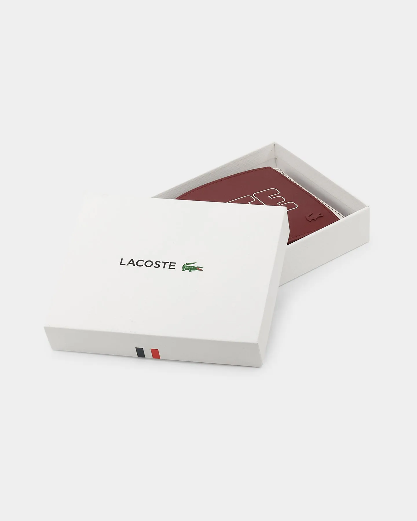 Lacoste Fg S 1927 Billfold Wallet Pinot