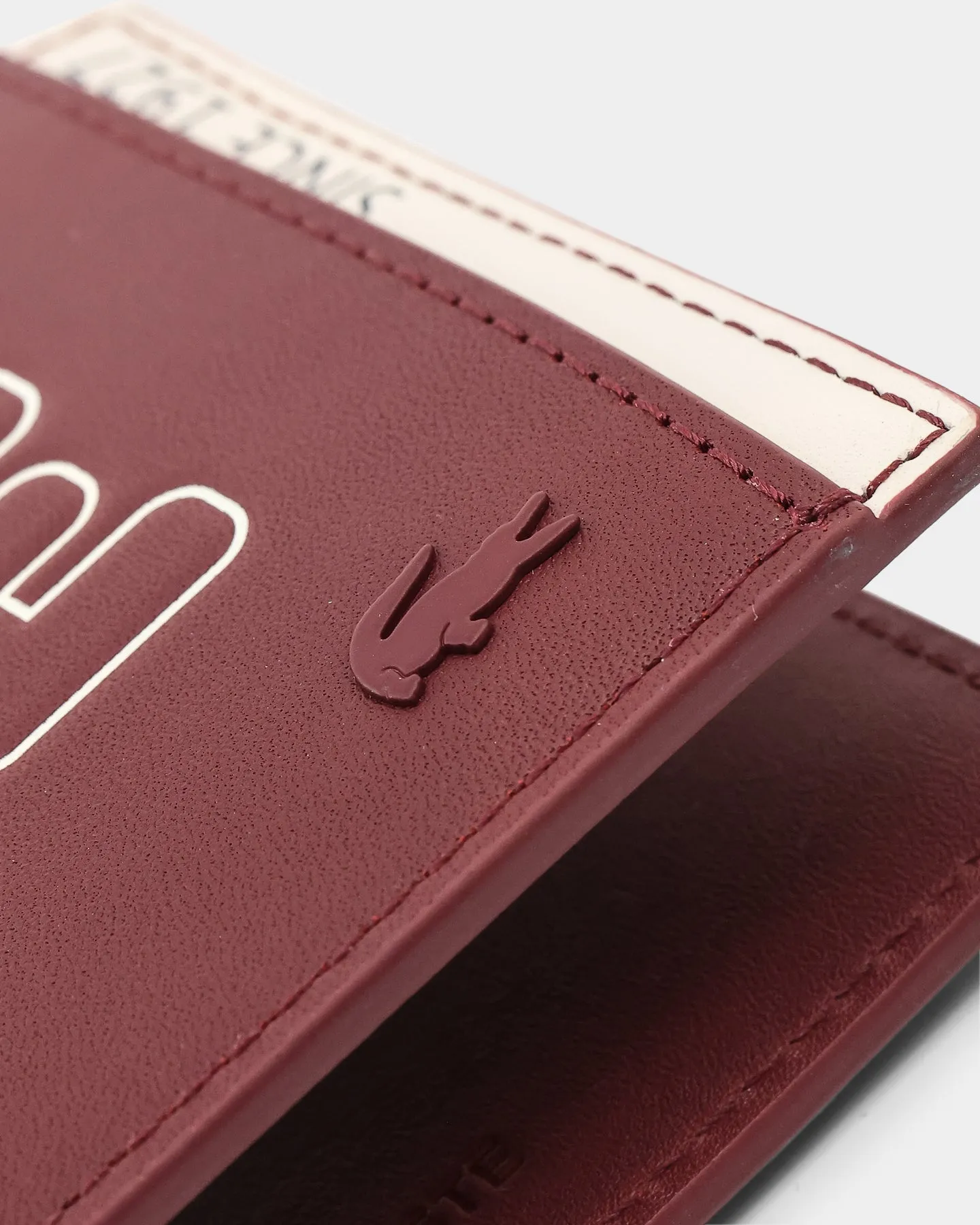 Lacoste Fg S 1927 Billfold Wallet Pinot