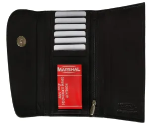 Ladies' Wallet With Checkbook Cover