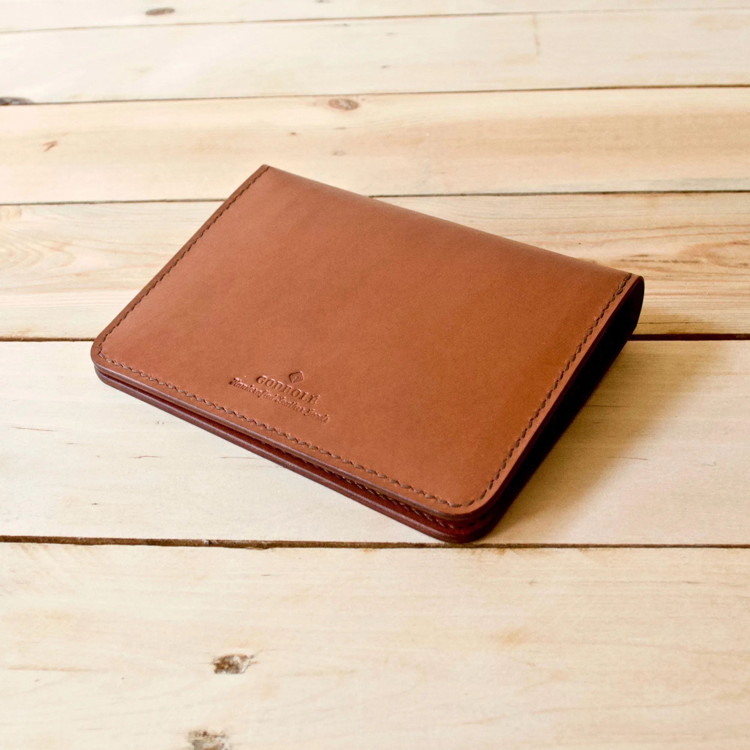 Large Passport Wallet - Chestnut