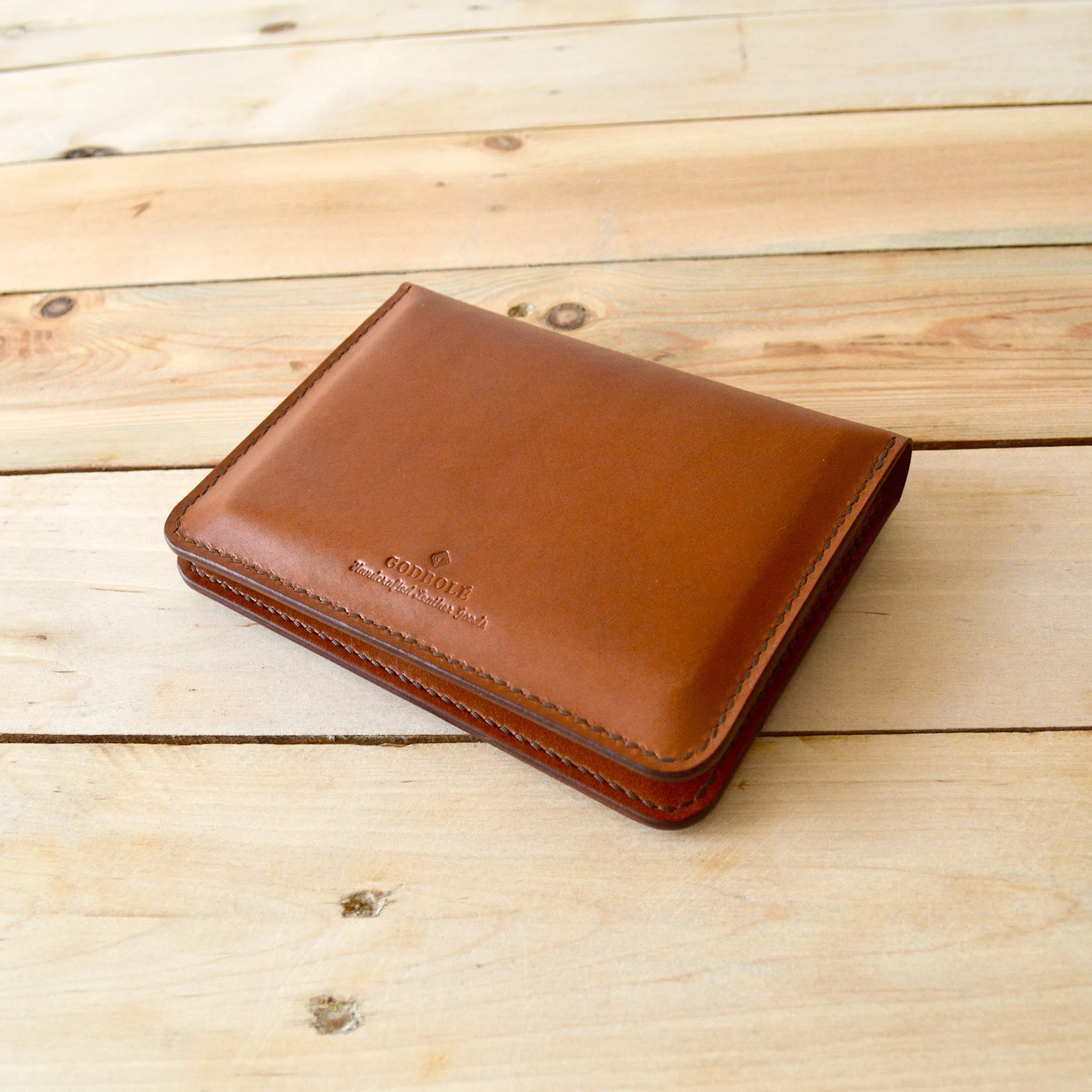 Large Passport Wallet - Chestnut