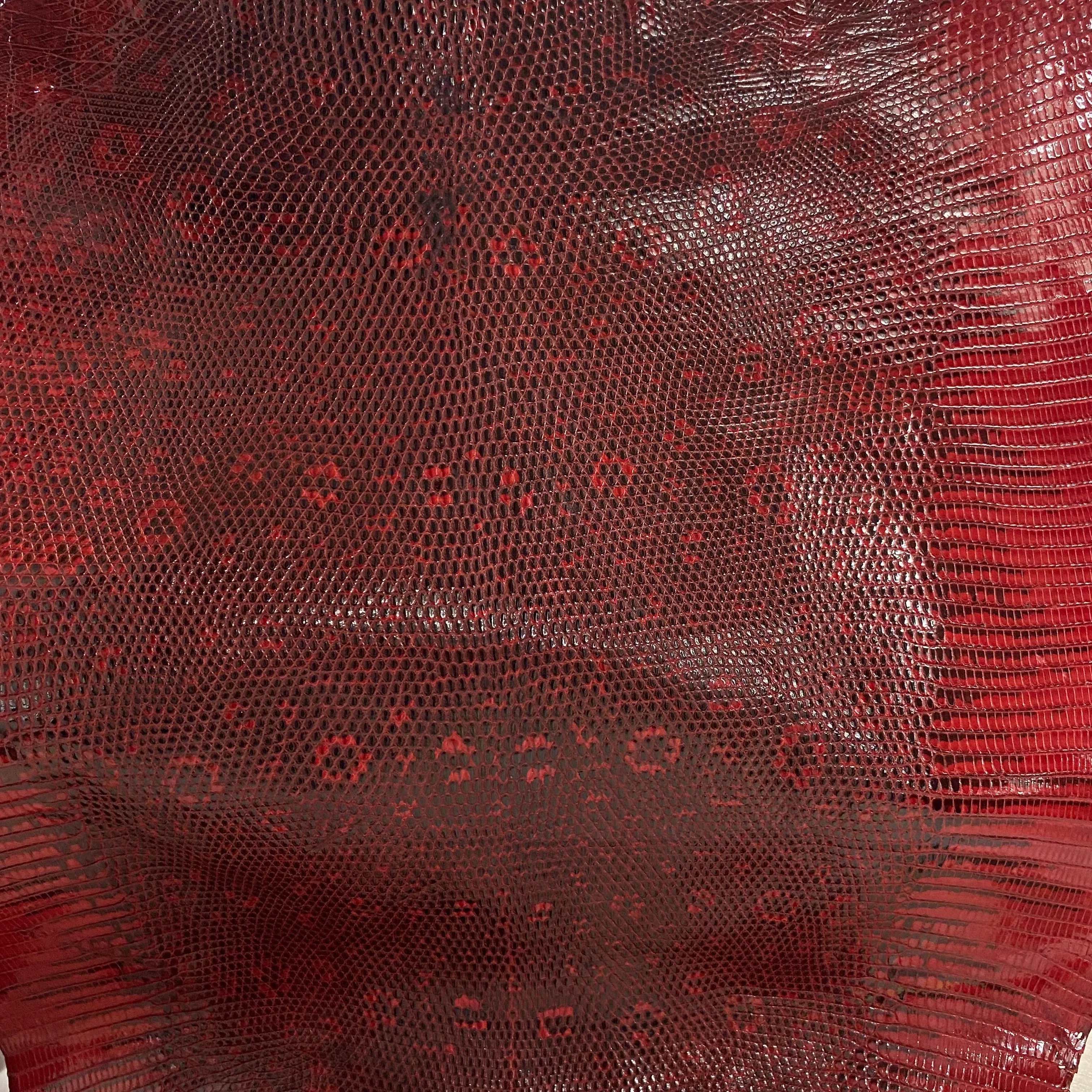 Lizard Skin | Red (Back Cut)