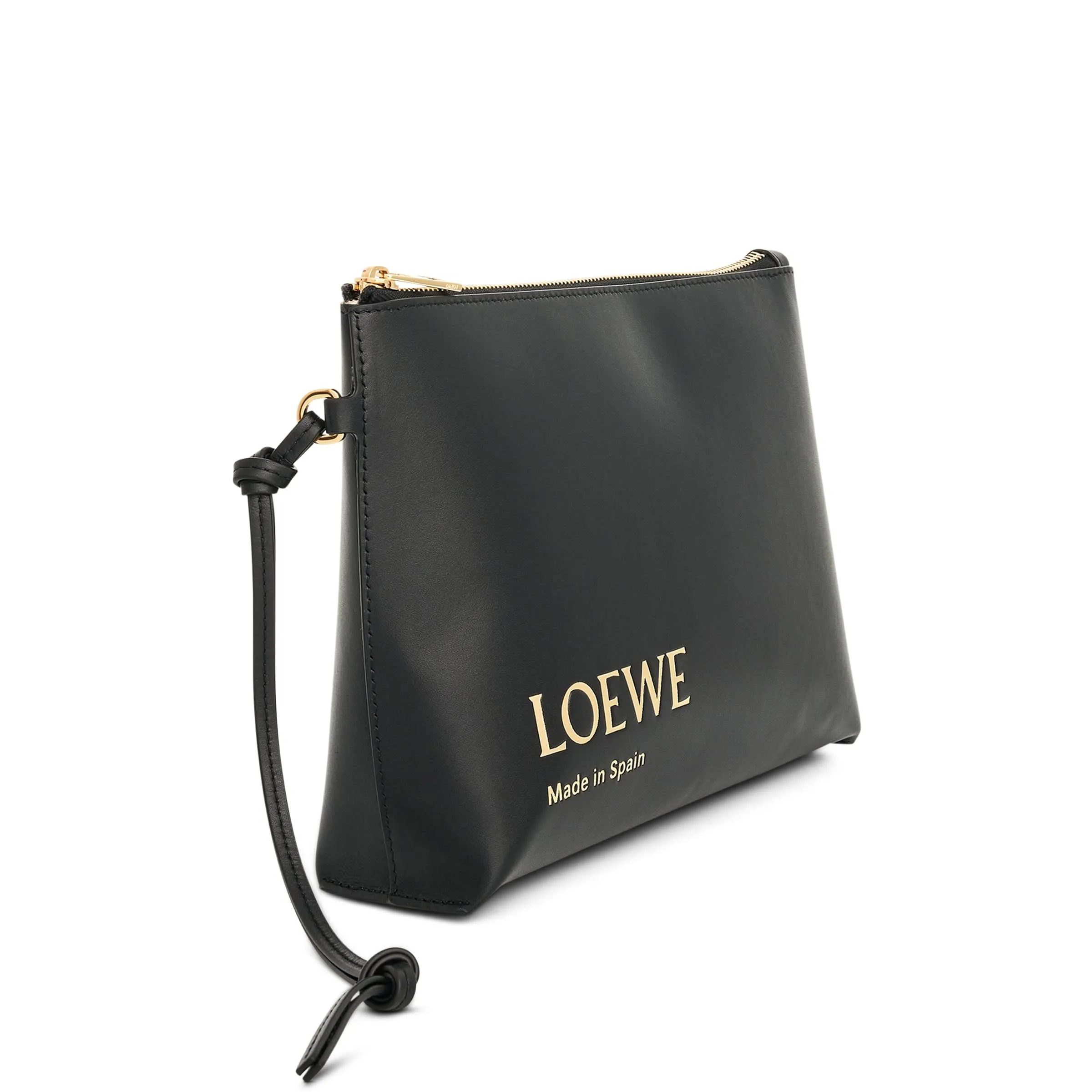 Loewe Embossed T-Pouch in Black