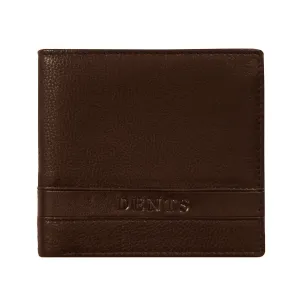 Men's Pebble Grain Leather Bifold Wallet with RFID Blocking