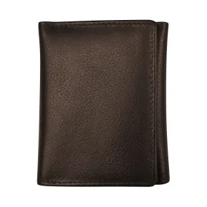 Men's Pebble Grain Leather Trifold Wallet