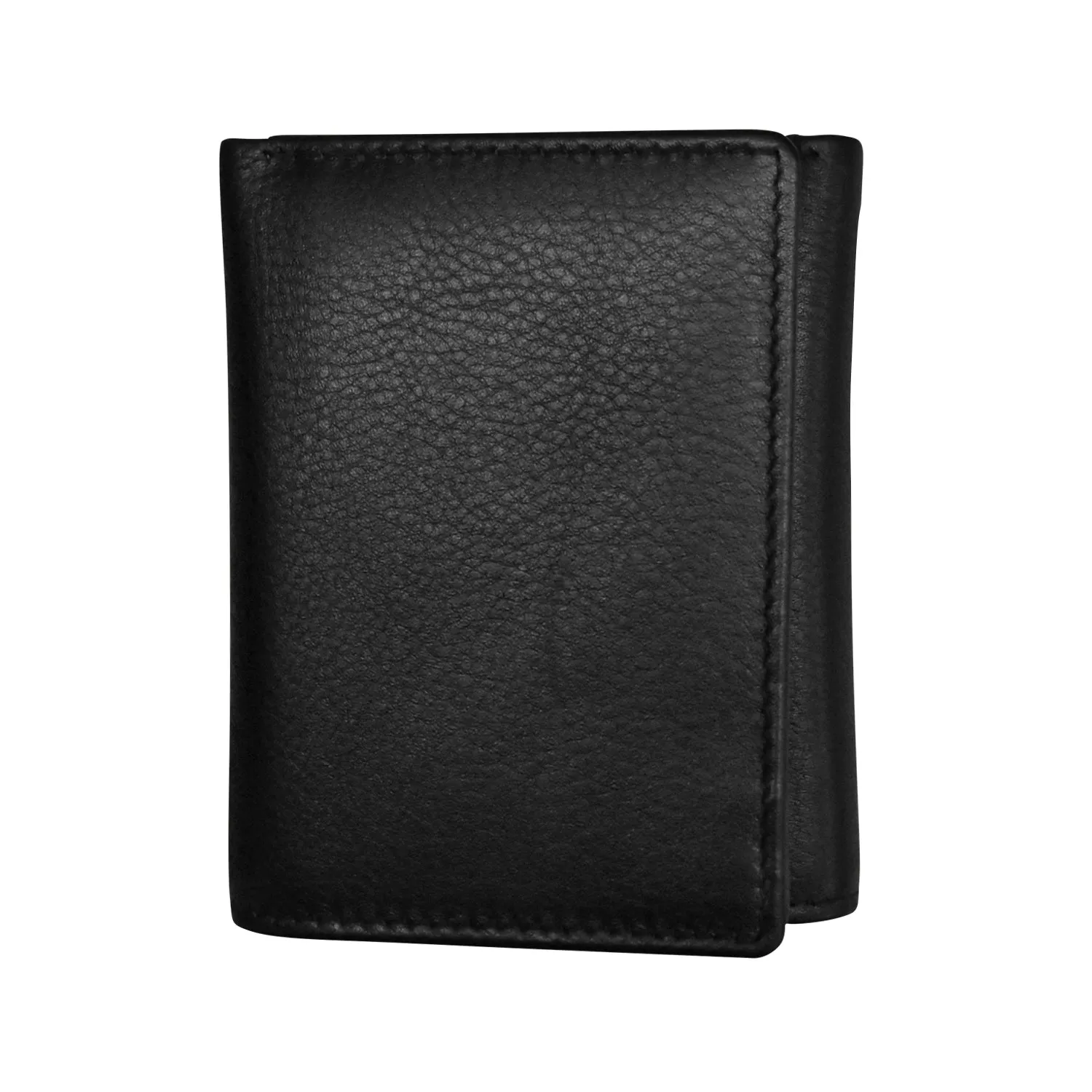 Men's Pebble Grain Leather Trifold Wallet