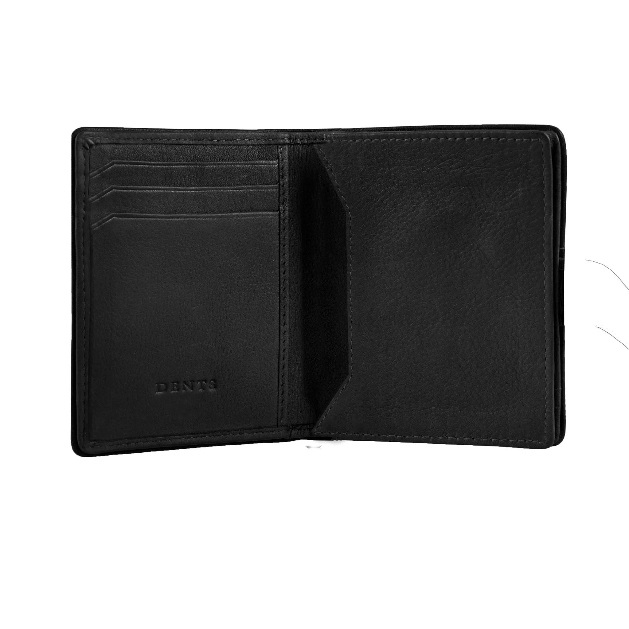 Men's Two-Colour Pebble Grain Leather Business Card Holder with RFID Blocking