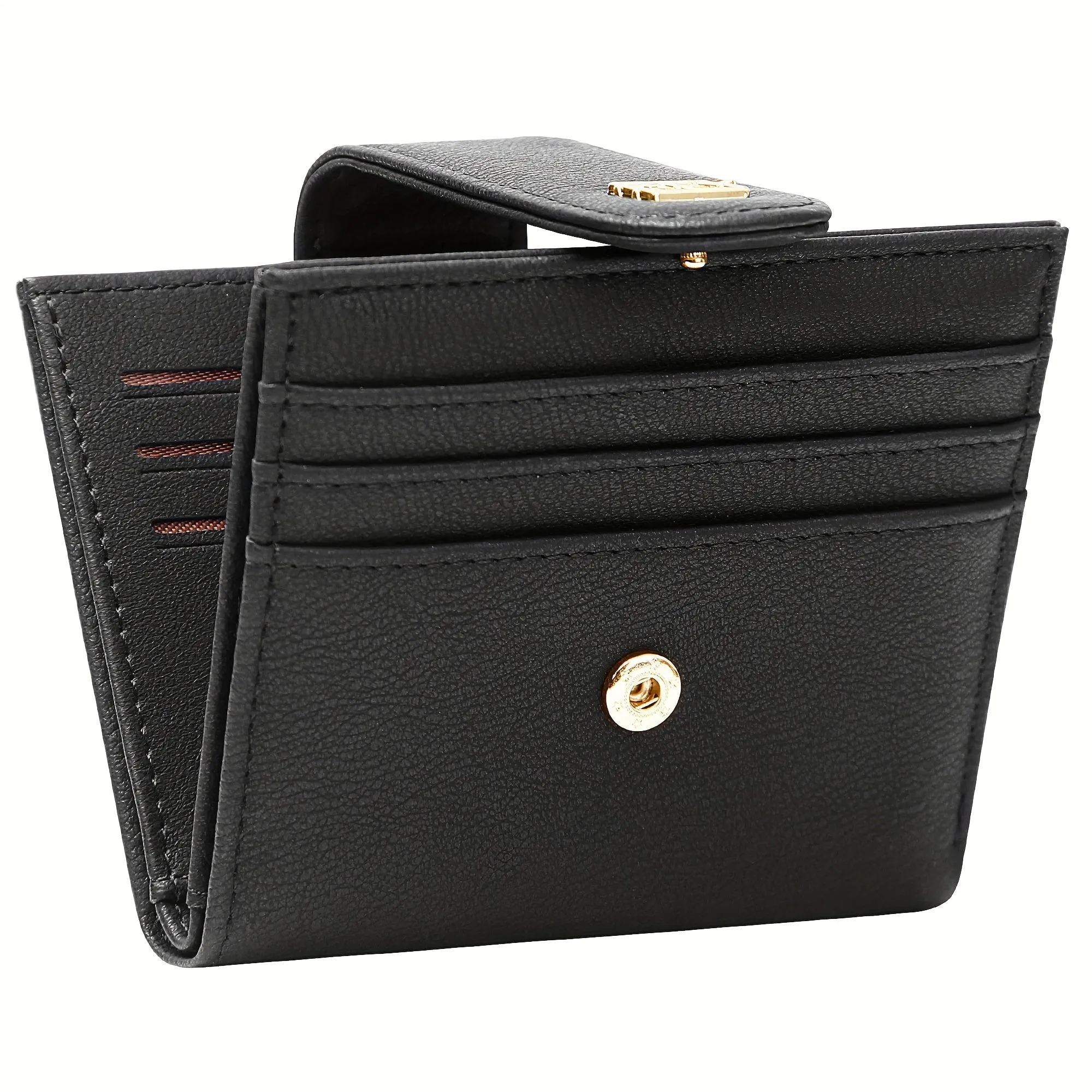 Mini Wallet for Women - Ultra-Slim Bifold Design with Spacious Credit Card Slots, Minimalist Look, Secure Zipper Closure, and Convenient Coin Pocket - Perfect for Everyday Carry