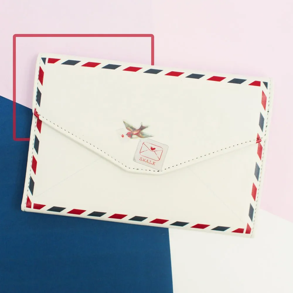 Paper Plane Travel Wallet Envelope