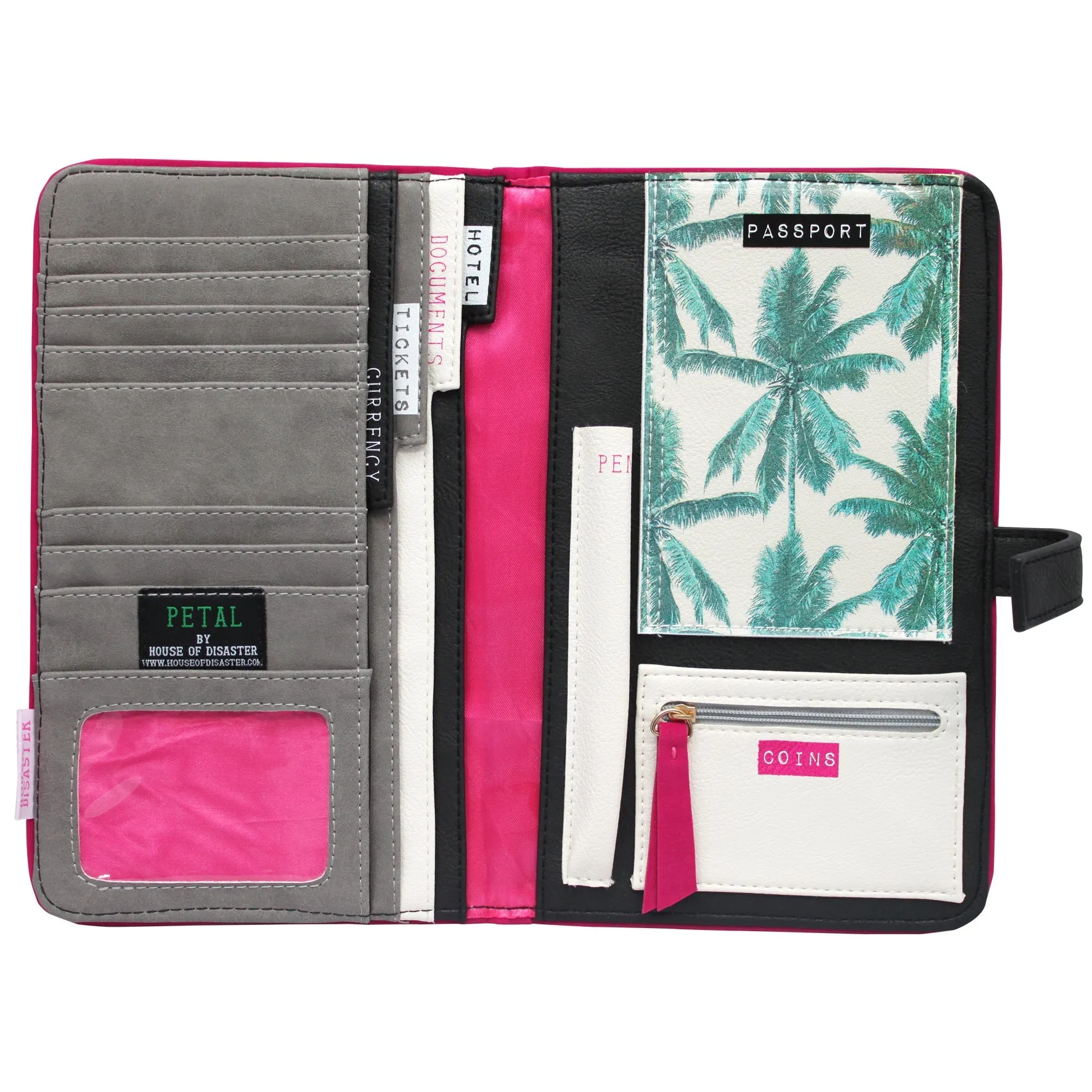 Petal 'Jetset' Travel Wallet