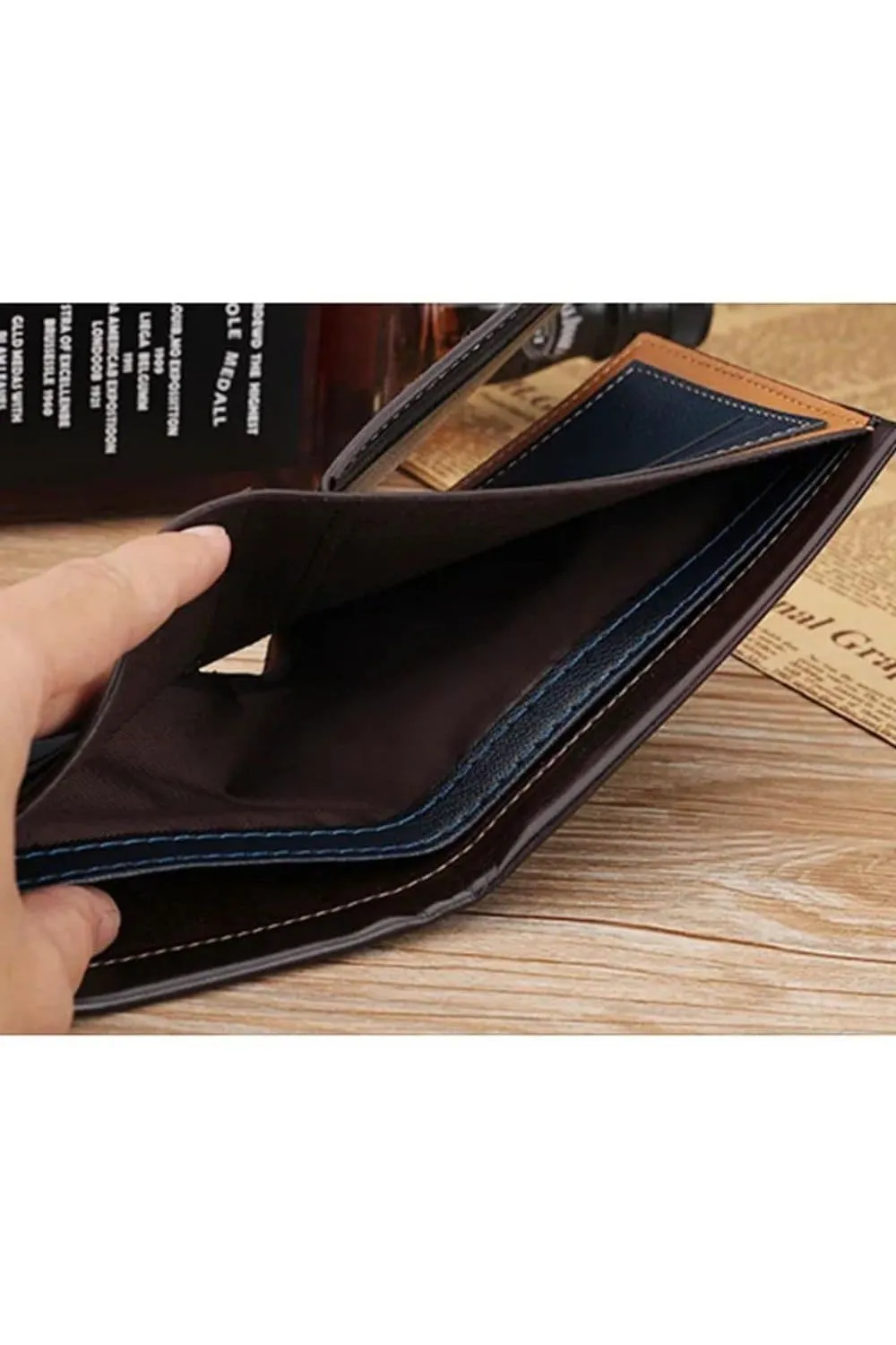 Premium Leather Wallet for Men - Stylish and Practical