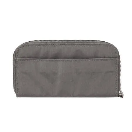 RFID Blocking Double Zip Wallet