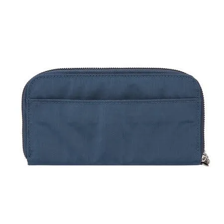 RFID Blocking Double Zip Wallet