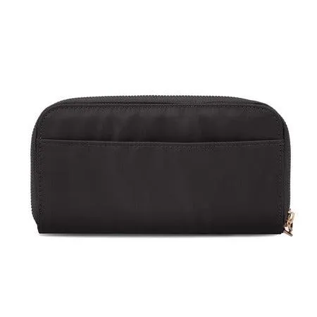 RFID Blocking Double Zip Wallet