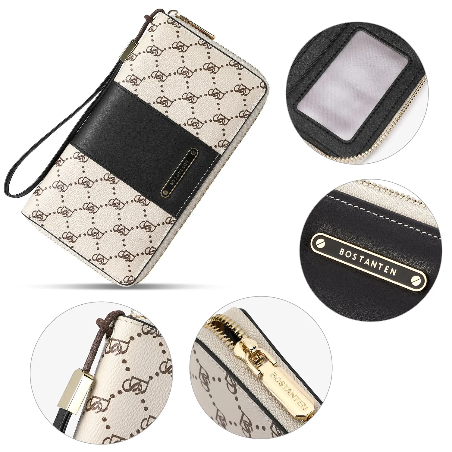 Savill Clutch Wristlet Wallet — Elegant Patterns