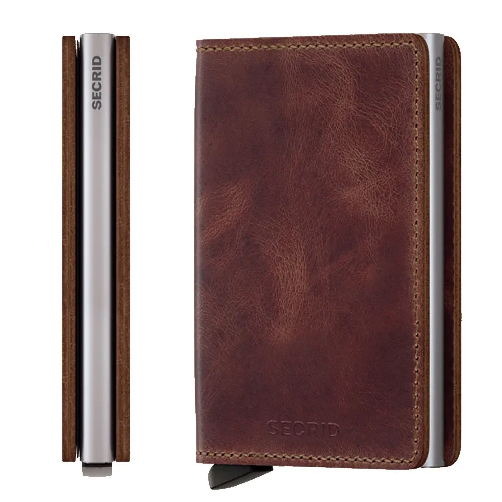 Secrid Slimwallet Vintage Brown